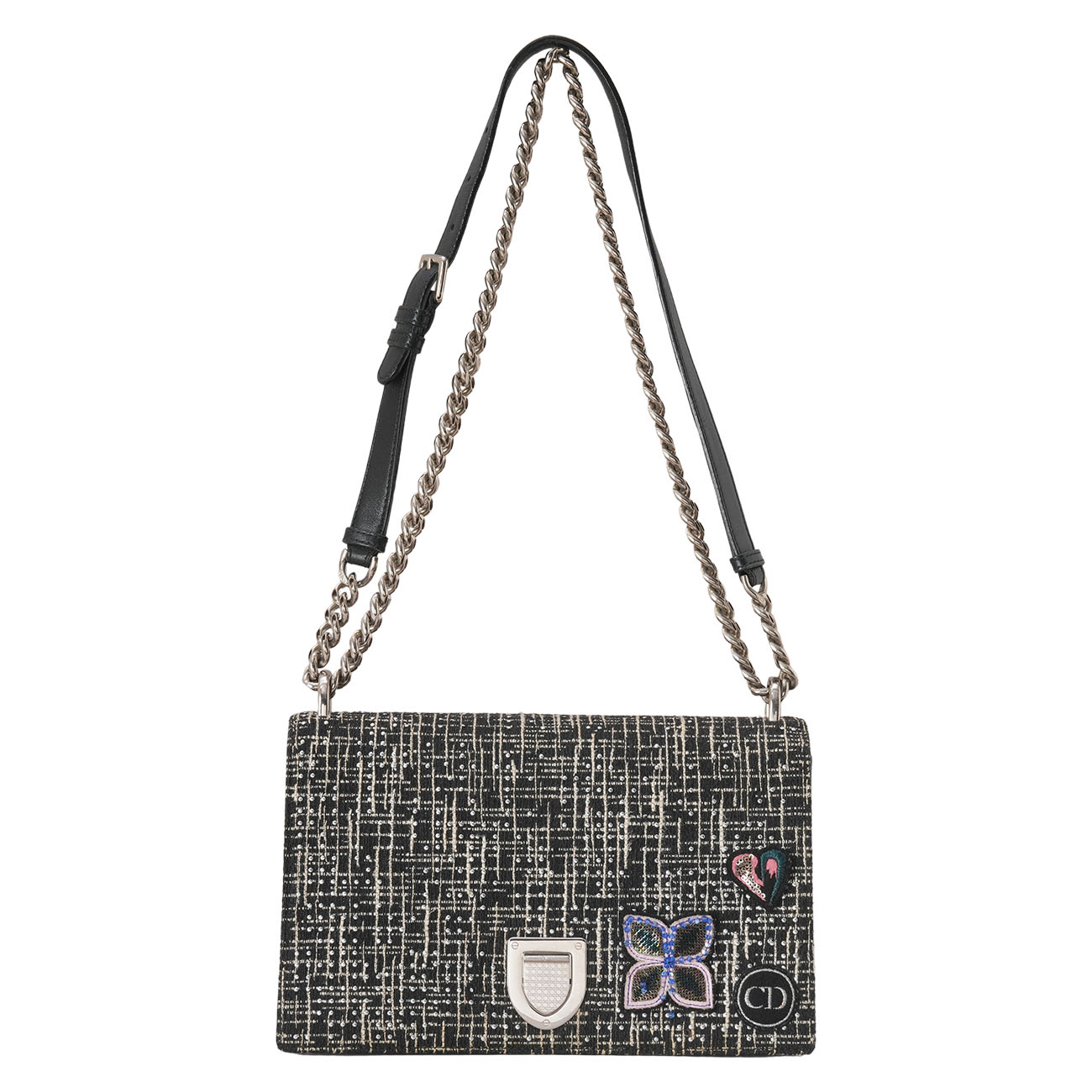 CHRISTIAN DIOR(USED)디올 디오라마 멀티패치 체인숄더백
